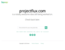 Tablet Screenshot of projectflux.com